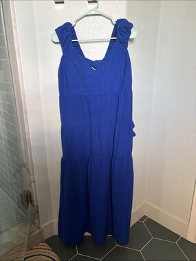Old Navy Royal Blue Maxi Dress